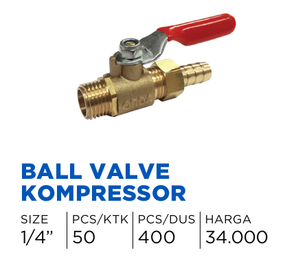 gambar-ONDA BALL VALVE COMPRESSOR 1/4"