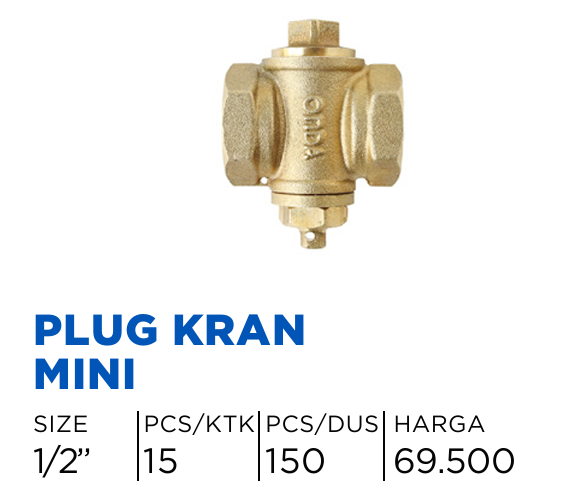 gambar-ONDA PLUG KRAN 1/2" MINI