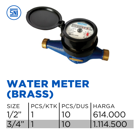 gambar-ONDA WATER METER BRASS 1/2